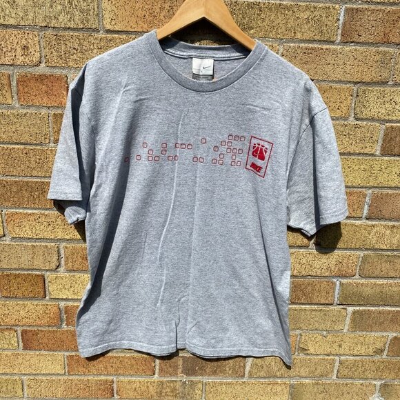 Vintage 1999 Nike Basketball T Shirt Gray Large - Picture 2 of 9
